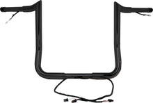 14" Monkey Bagger Bar Prewired Satin Black `14 23 Flh/Flt