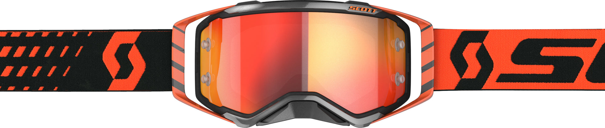 Prospect Goggle Orange/Black Orange Chrome Works
