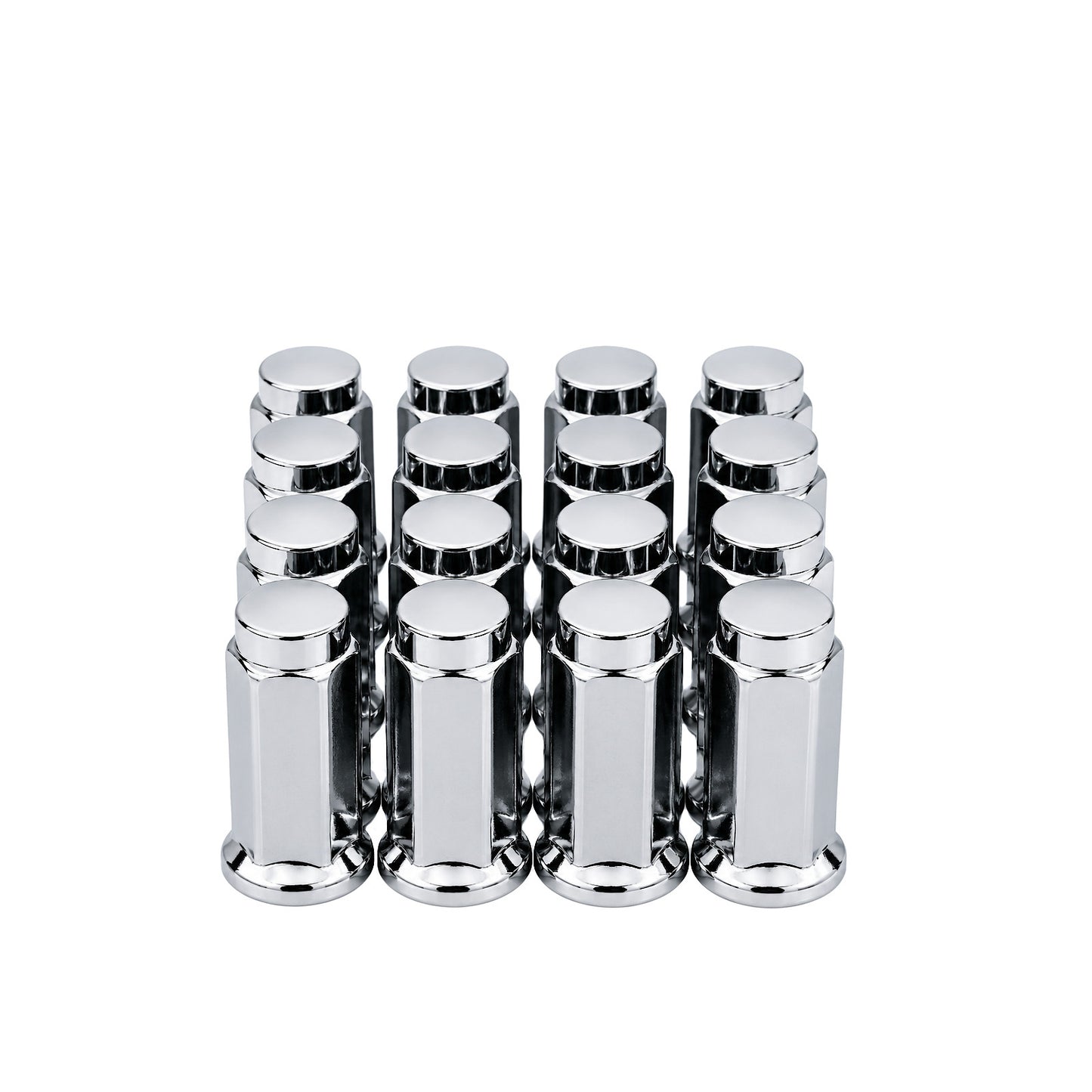 10mmx1.25 Flat Lug Nuts 14mm Head 16/Pk