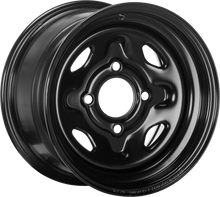 Sedona Steel 12x7 4/110 5+2 Blk Front