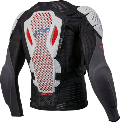 Honda Bionic + V2 Protection Jacket Blk/Wht/Blu/Br Red Sm