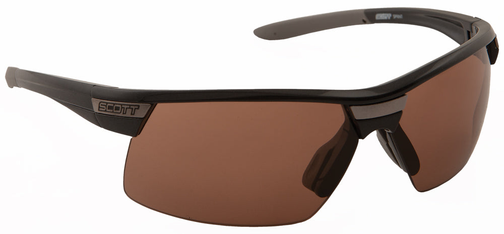 Sprint Sunglasses Black W/Brown Lens
