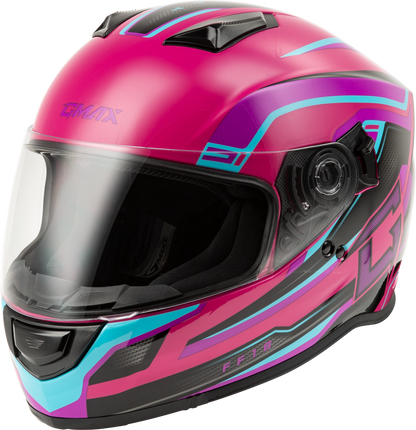 Ff 18 Drift Helmet Pink/Blue/Black Sm