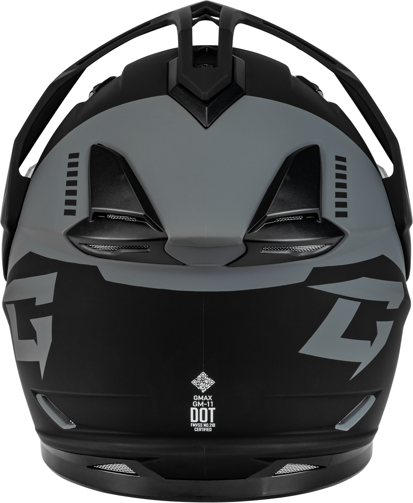 Gm 11 Ronin Helmet Matte Black/Silver Md