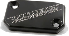 Billet Front Brake Cover Blk Husky