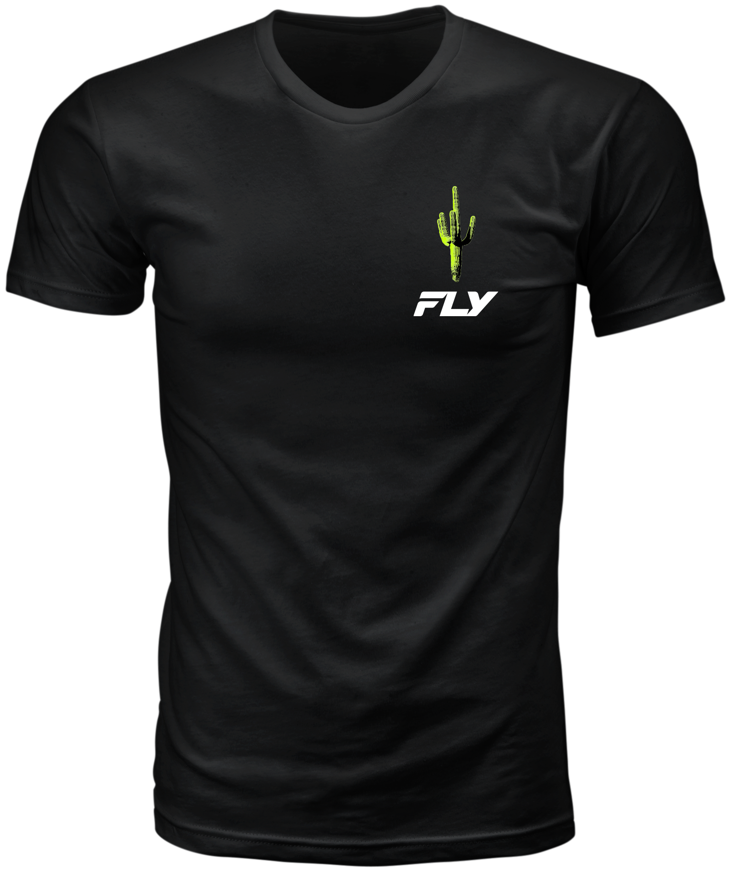 Fly Desert Tee Black Sm