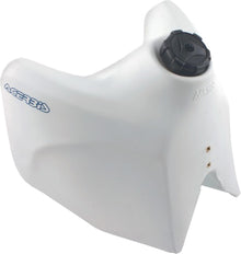 Fuel Tank 5.8 Gal White W/Black Cap