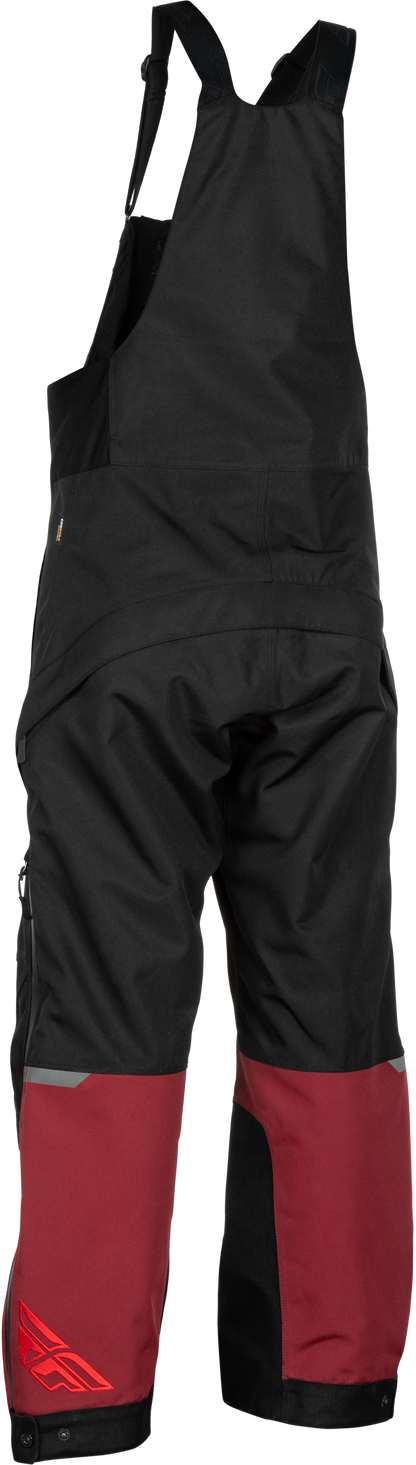 Women's Carbon Bibs Merlot/Red Xs