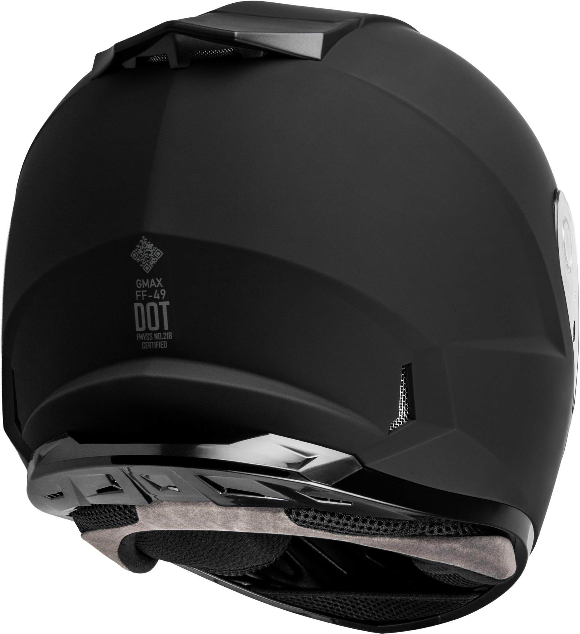 Ff 49 Solid Helmets Matte Black 3x