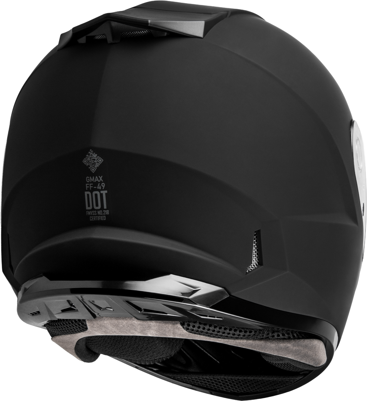 Ff 49 Solid Helmets Matte Black Xl