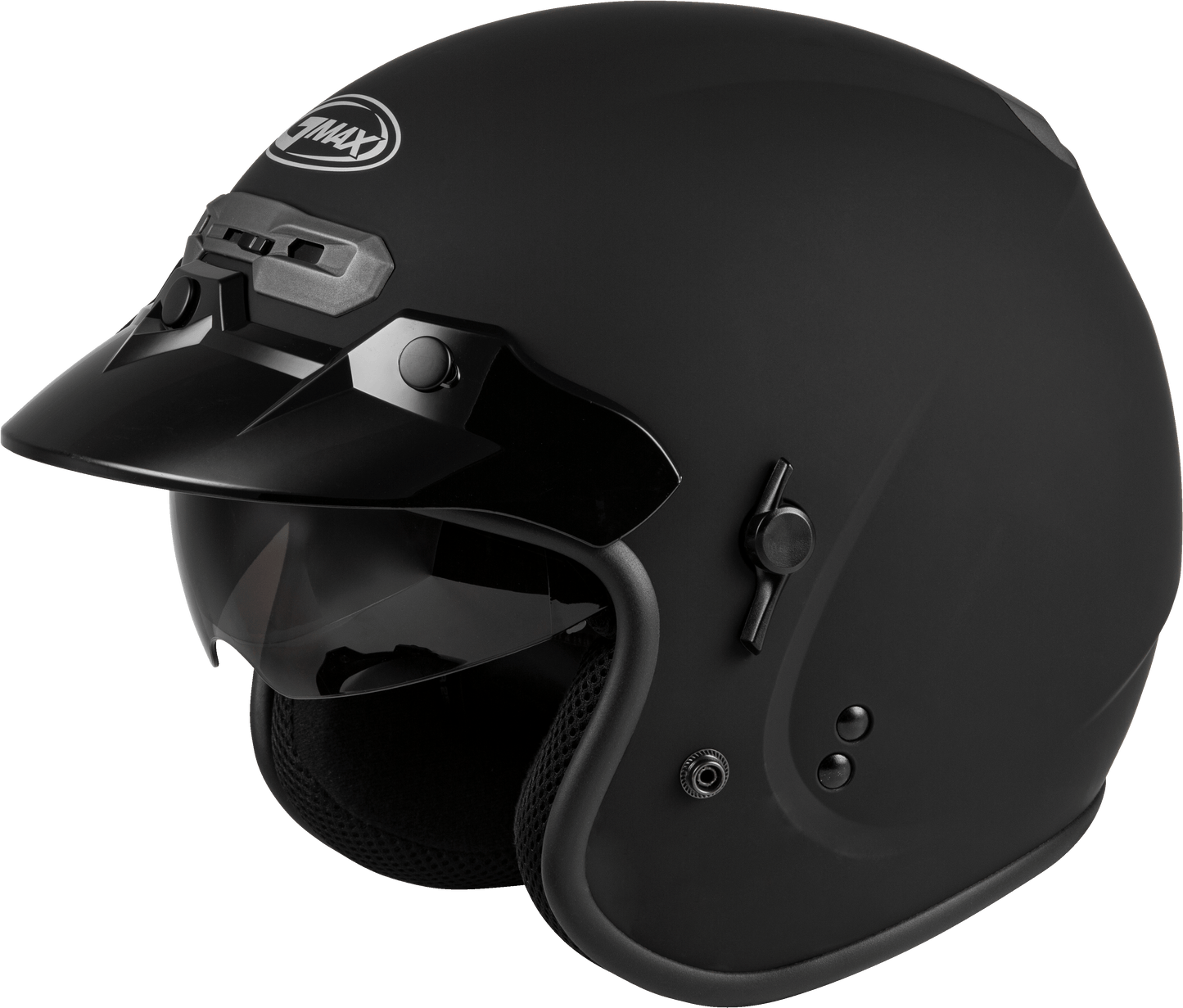 Gm 32 Open Face Helmet Matte Black 2x