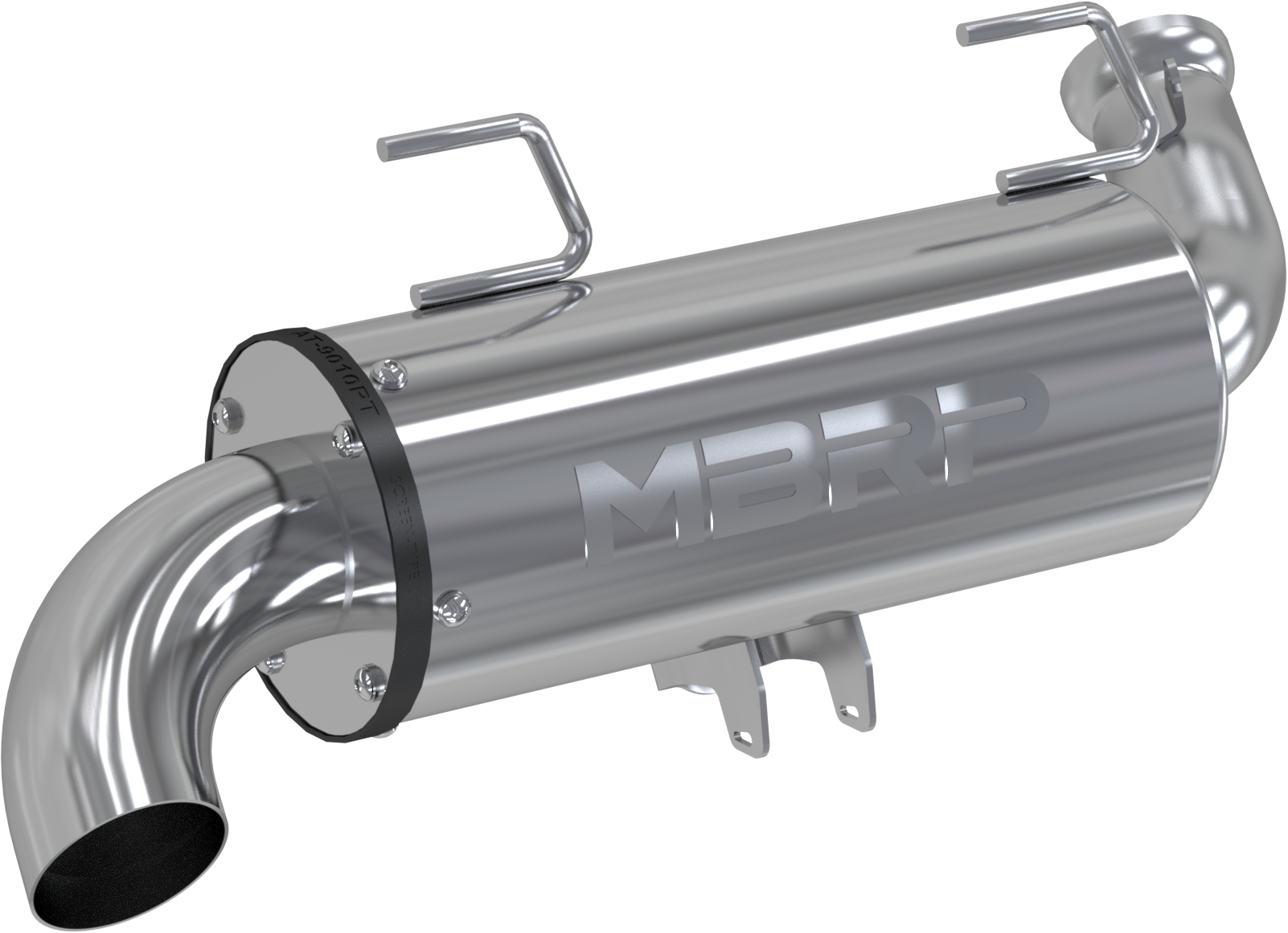 Single Slip On System W/ 5" Performance Muffler Chrome