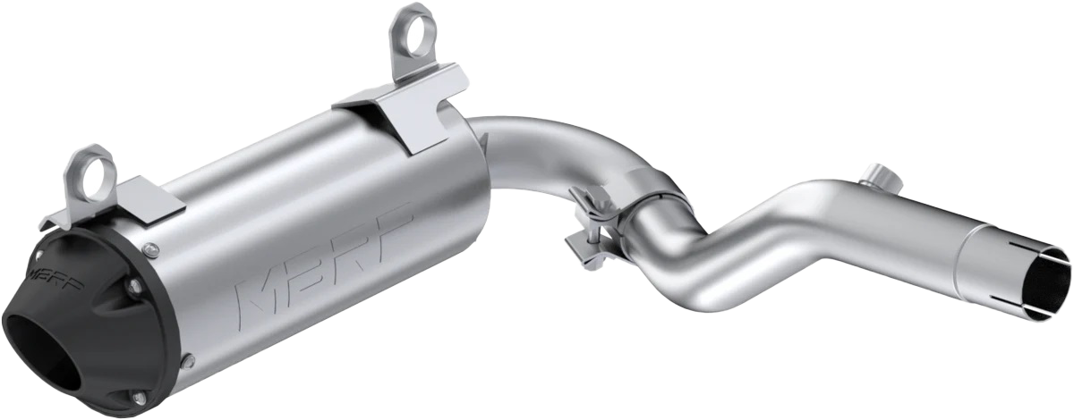 Single Slip On System W/ 5" Performance Muffler Blk Tip