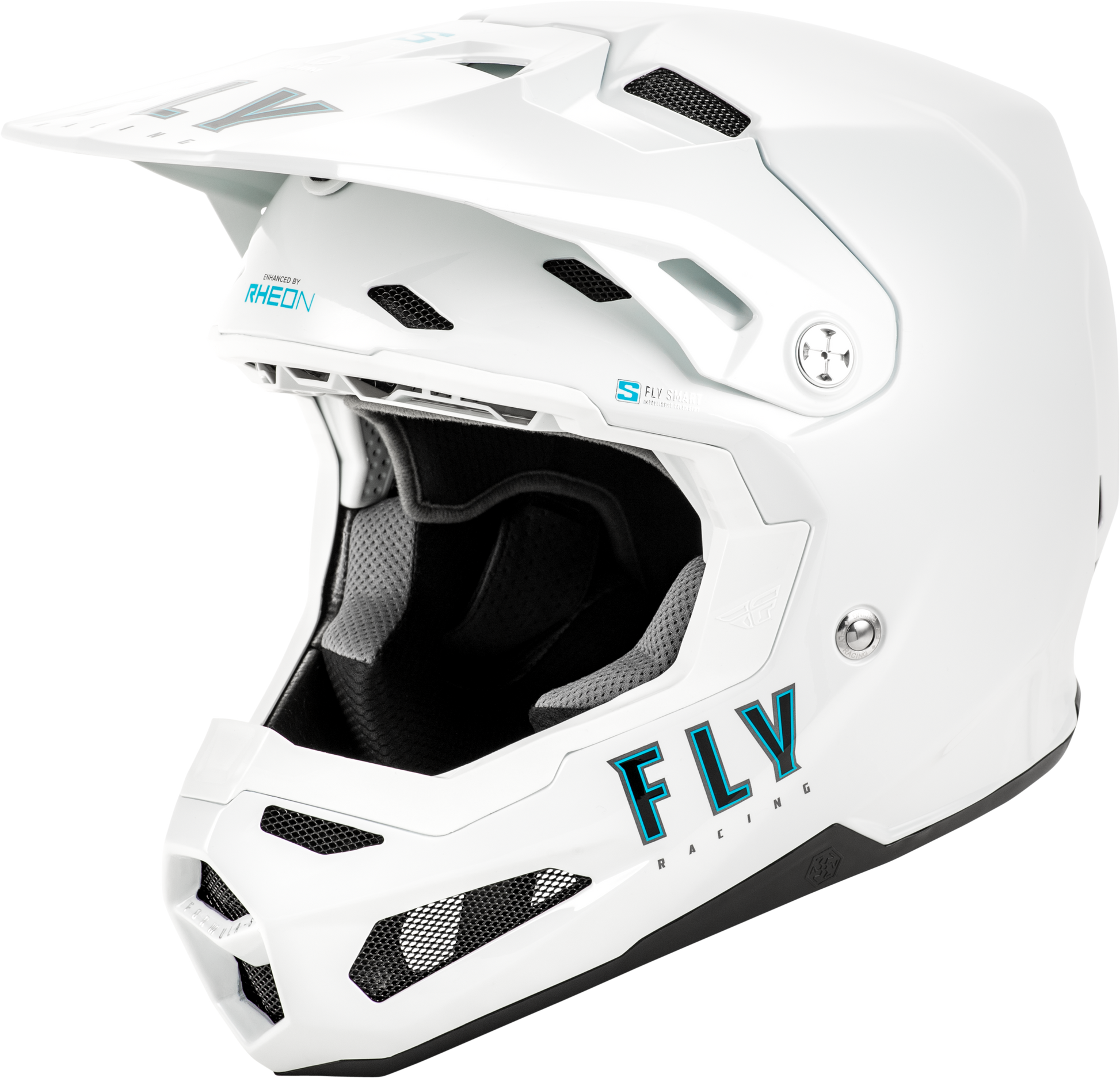Formula S Carbon Solid Helmet White 2x