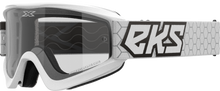 Flat Out Clear Goggle White/Black Clear