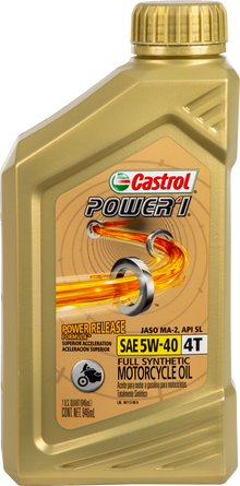 Power 1 Synthetic Oil 4t 5w40 1qt