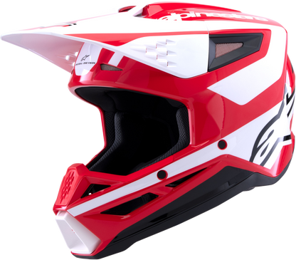 Sm3 Heat Helmet Red/White/Black Glossy Xl