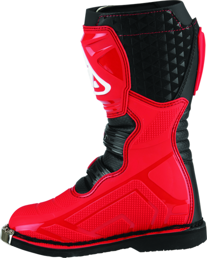 Answer AR1 Boot Black/Red Youth Size - 1