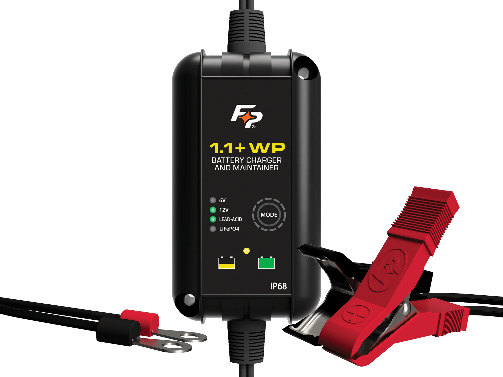 Battery Charger Ip68 Waterproof 6v/12v 1.1a