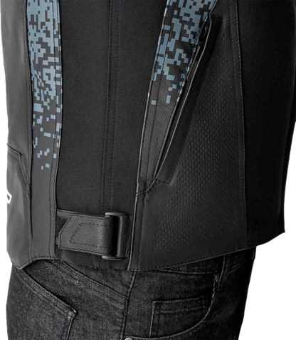 Ps Supersport K D3o Jacket Grey/Black Leather Md