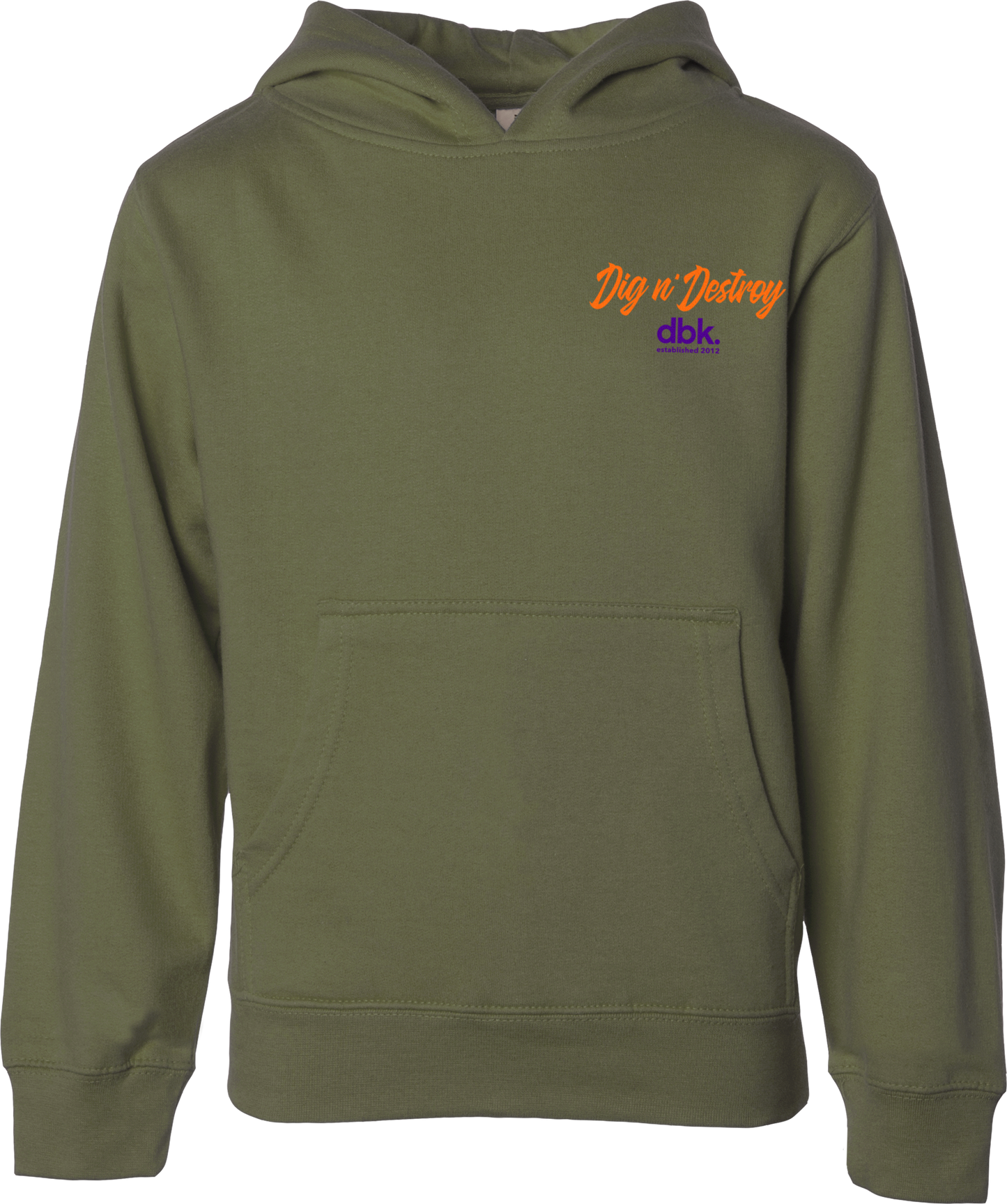 Boneyard Youth Hoodie Military Green Yl
