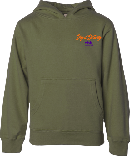 Boneyard Youth Hoodie Military Green Ys