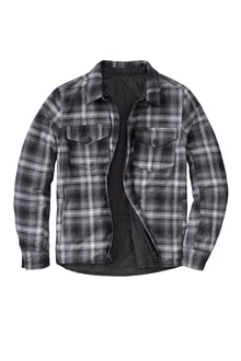 Morpheus Reversable Jacket Black/Plaid Grey 4x