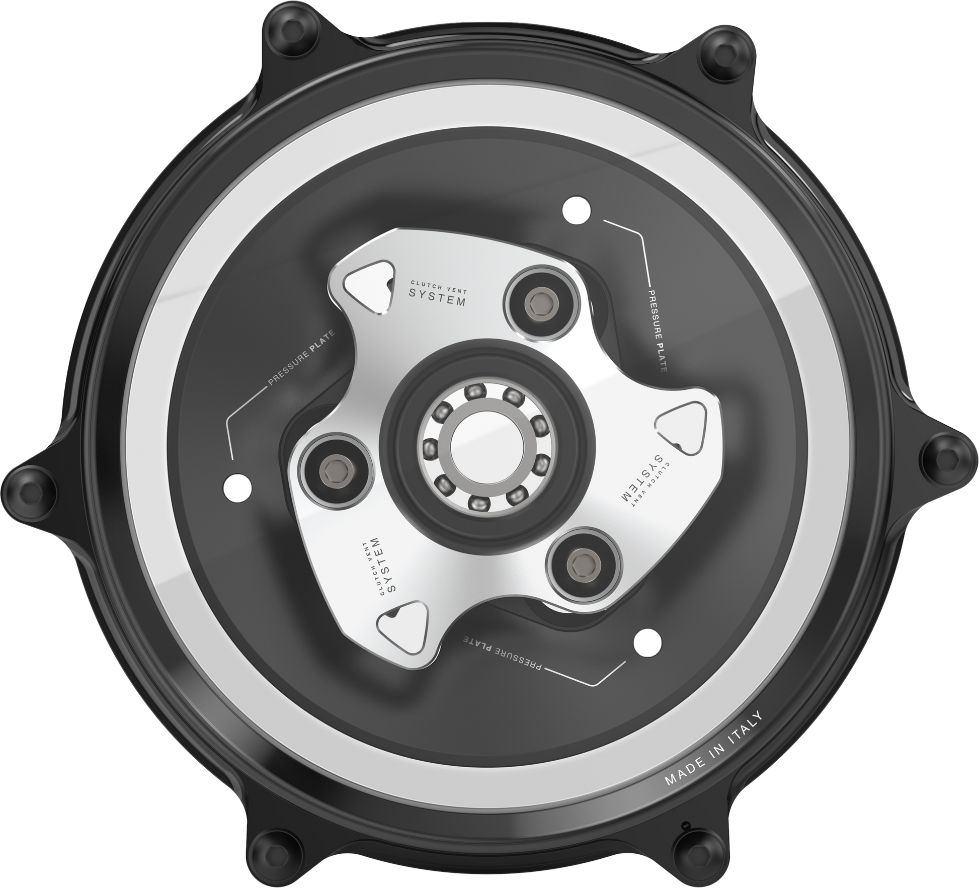 Clutch Cover Silver Duc V2