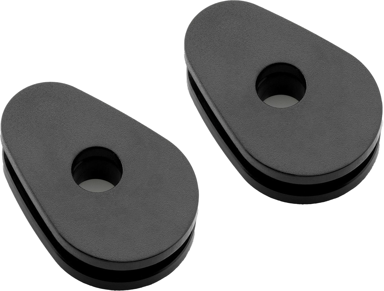 Turn Signal Mounting Kit 2 Pcs Black