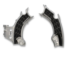 Frame Guards  X Grip Silver/Black