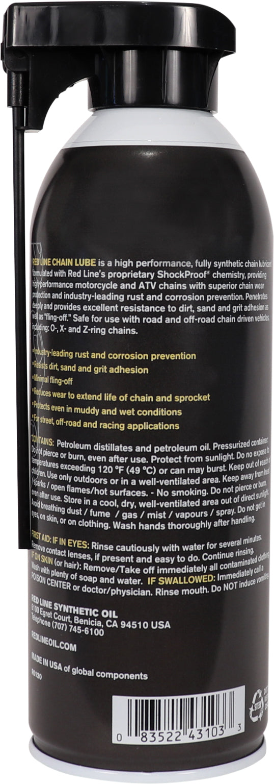 Chain Lube /W Shockproof 13 Oz (6/Case  Sold Ea)