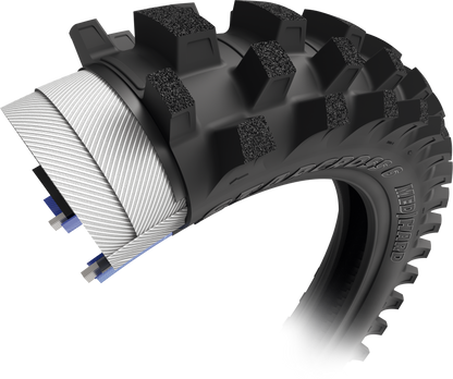 Tire Starcross 6 Med Hard Rear 110/90 19 62m Bias Tt