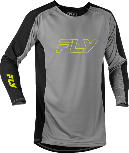 Patrol Elite Jersey Grey/Black/Hi Vis Lg