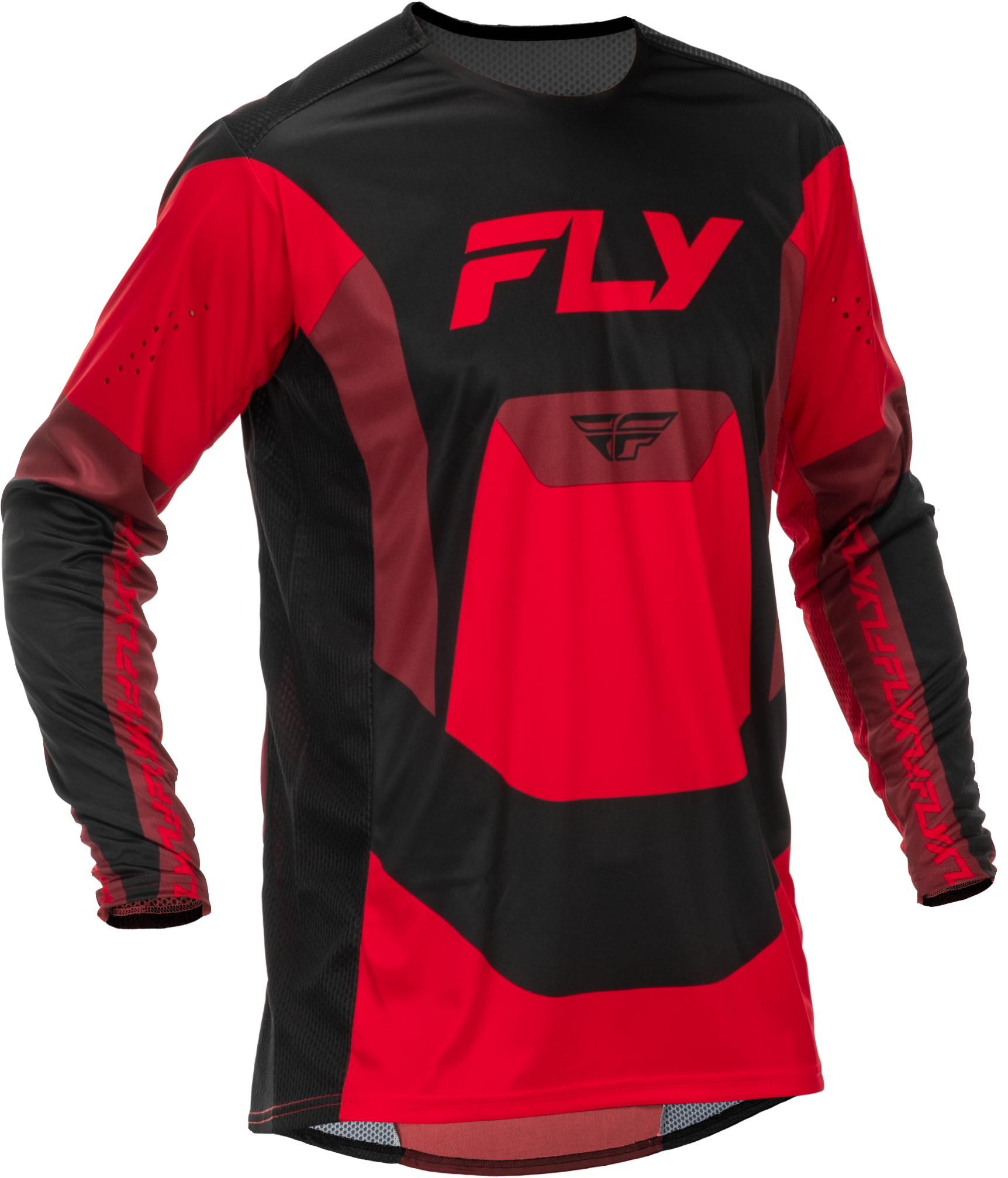 Lite Jersey Black/Red Xl