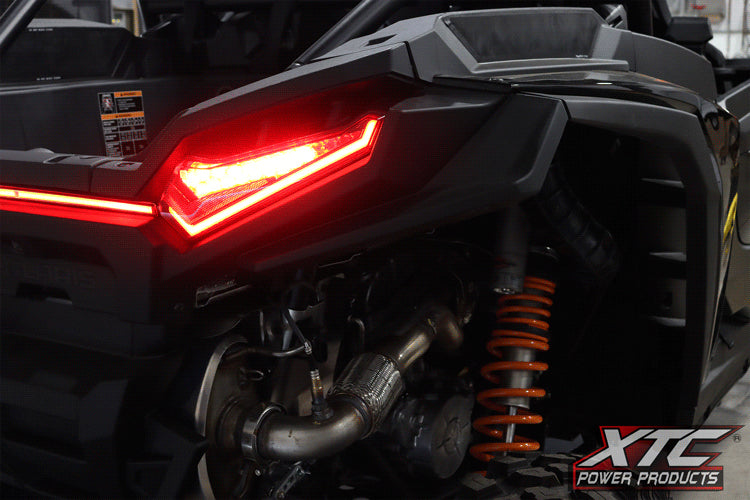 Auto Turn Signal Kit W/ Billet Lever And Front Drl Lights Pol