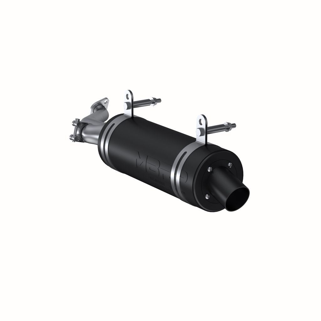 Single Slip On System W/ 4.25" Performance Muffler Blk