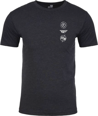 Fly Atom Tee Black Md