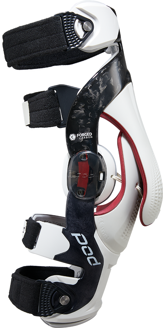 K8 3.0 Knee Brace Carbon (Rt) Carbon/White Md
