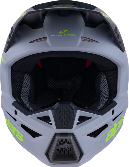 Sm3 Radium Helmet Gry/Blk/Ylw Fluo Matt 2x