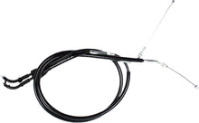 Black Vinyl Throttle Push Pull Cable Set