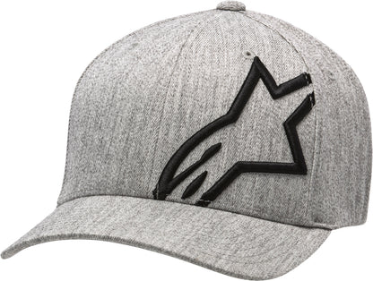 Corp Shift 2 Curved Hat Grey Heather/Black Sm/Md