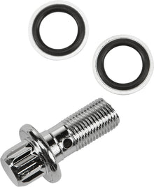 7/16 Banjo Bolt W/ Washers Chrome 12 Pt Oe#41739 84