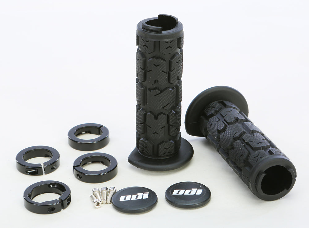 Atv Rogue Lockon Grip 120mm Black/Black