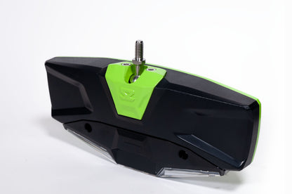 Bezel Halo Billet/Led/Cast Green