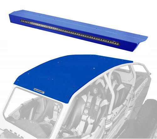 Asylum Rear Wing W/ Lightbar Polaris Blue