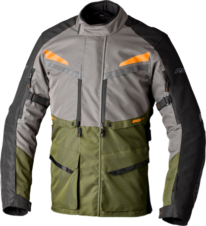 Maverick Evo Ce Jacket Khaki/Grey/Orange Textile Md
