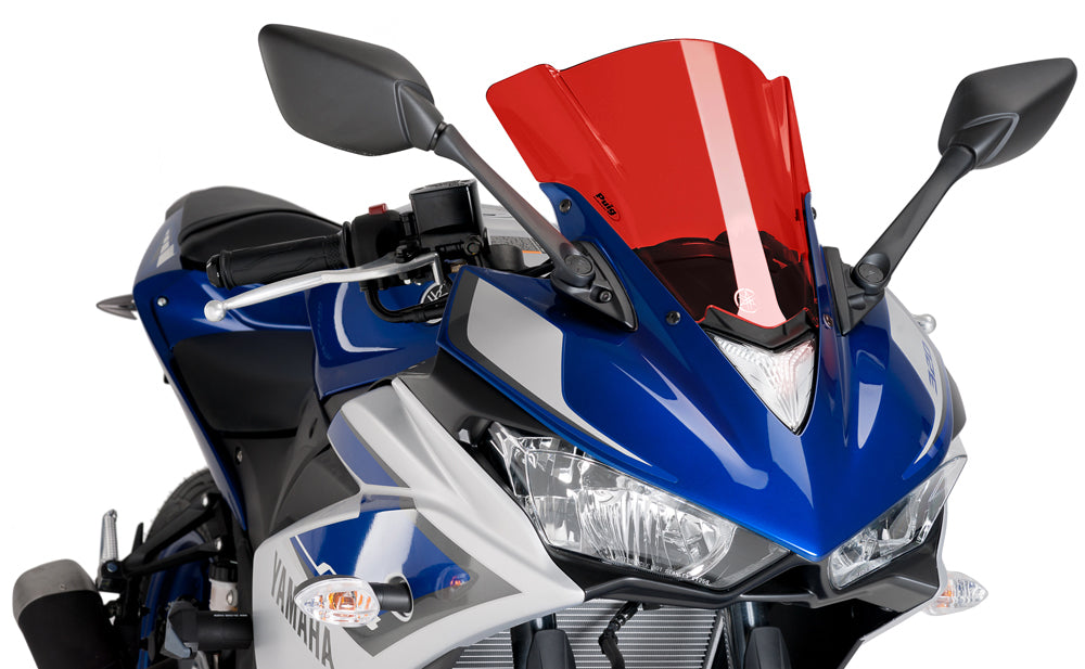 Windscreen Racing Red