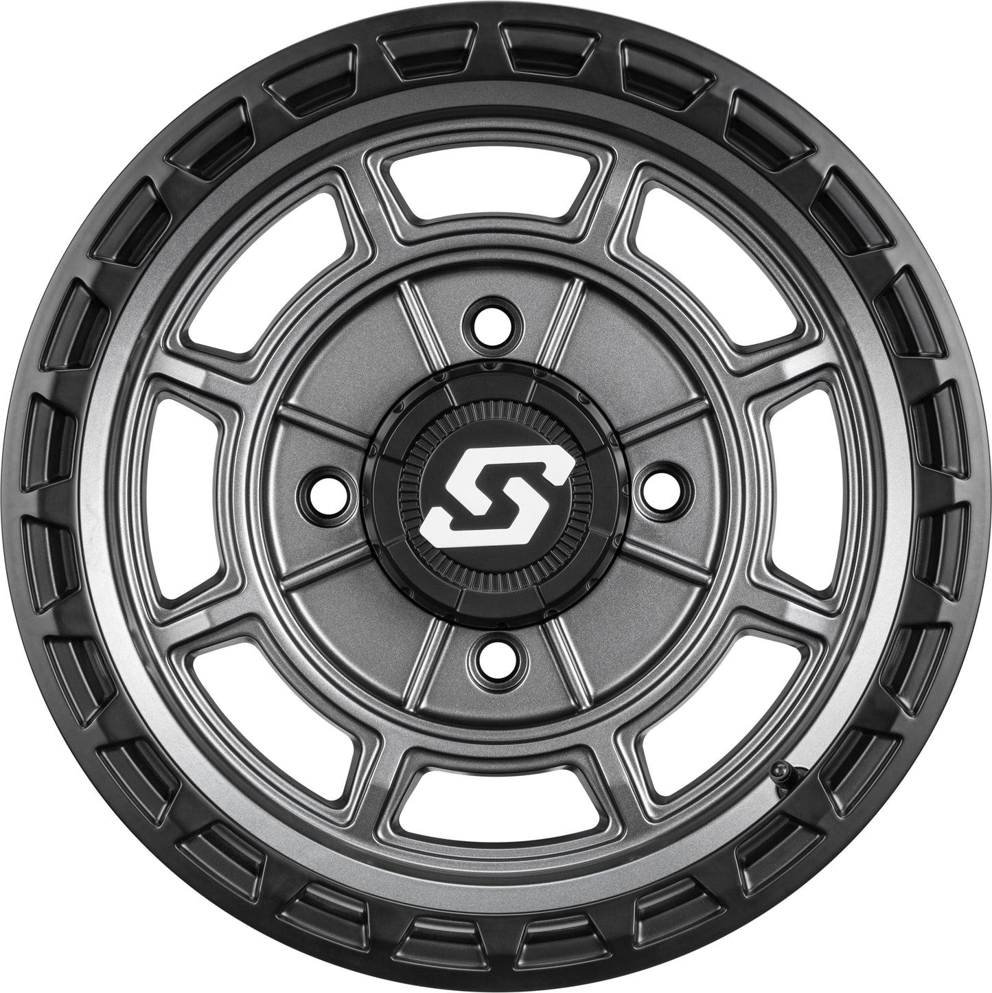 Rift Wheel 14x7 4/137 5+2 (+10mm) Carbon Grey