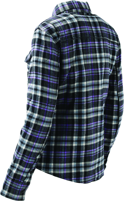 Kuryakyn Leather By River Road Cameo Flannel Moto Shirt Womens - Small