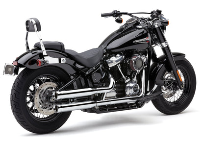 3" Nh Series Slip Ons Chrome Softail 18 22